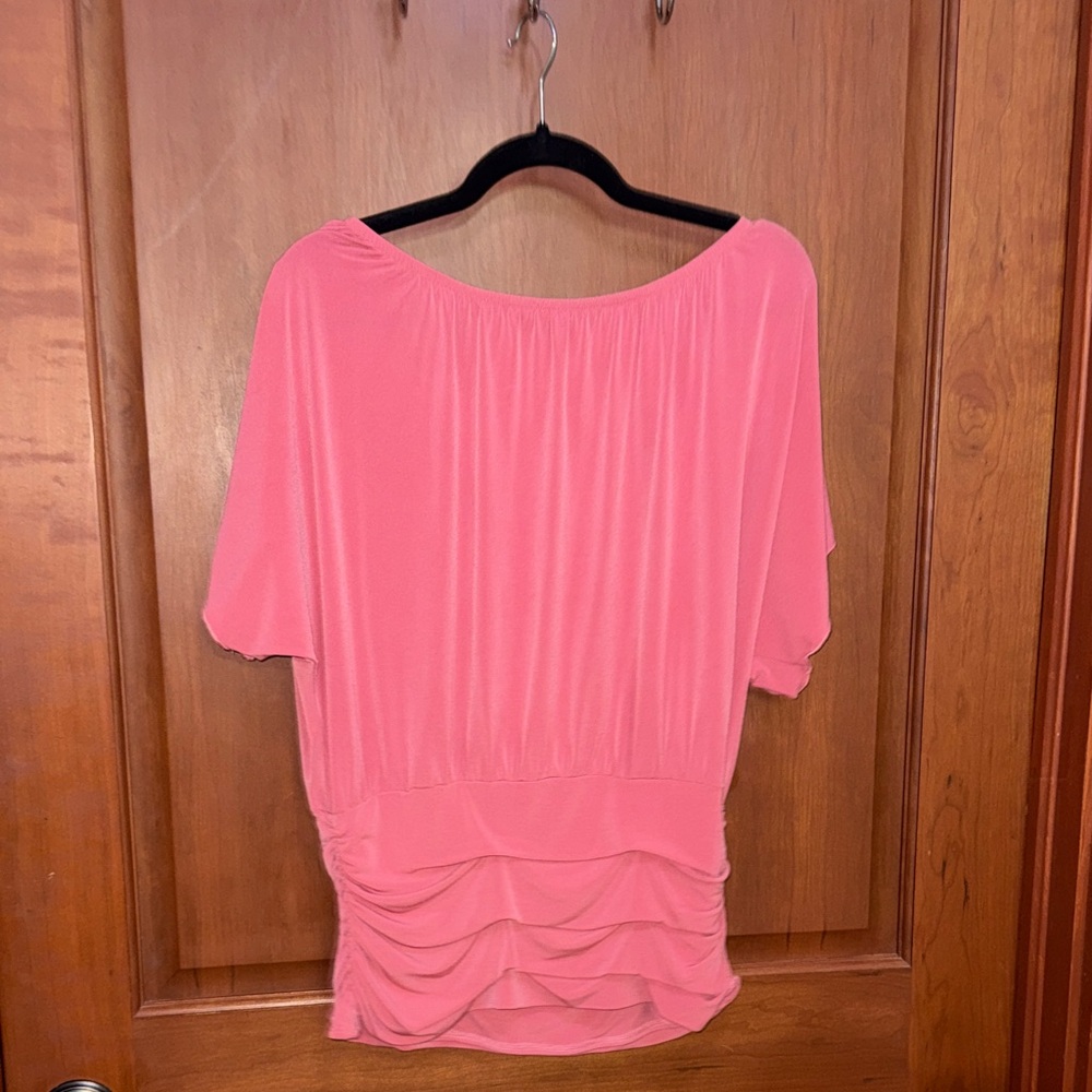 Chic Coral Women's Blouse